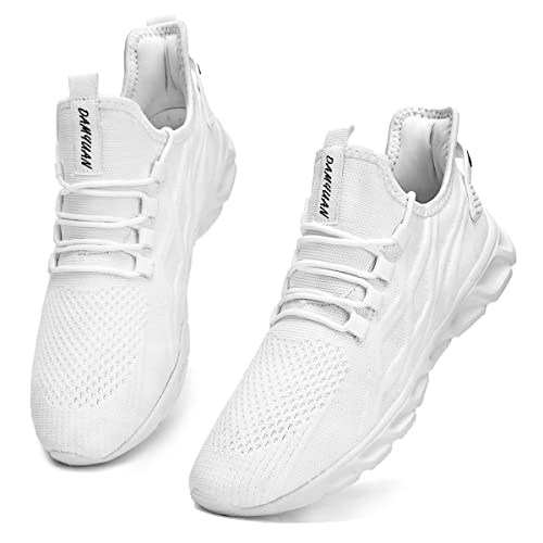 Oltyutc Damen Sneaker Sommerschuhe Sportschuhe Turnschuhe Laufschuhe Freizeitschuhe Leichtgewichts Outdoor Fitnessschuhe Sneaker Gym Walkingschuhe Weiss EU 36 von Oltyutc