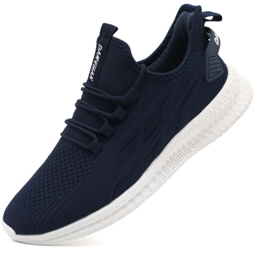 Oltyutc Schuhe Herren Laufschuhe Sportschuhe Turnschuhe Sommer Schuhe Leichtgewichts Slip on Sneaker Straßenlaufschuhe Outdoor Gym Freizeitschuhe Blau Herren EU 48 von Oltyutc