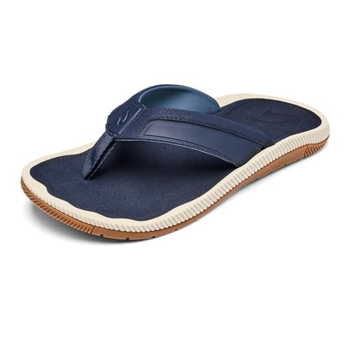 OLUKAI Herren Kukulu Flip Flop - 43 von OLUKAI