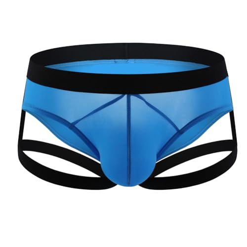 Oludkeph Herren Thong Unterwäsche Atmungsaktive Herren Tanga G-String Briefs Athletic Supporter Männlich Bikini für Workout Gym von Oludkeph