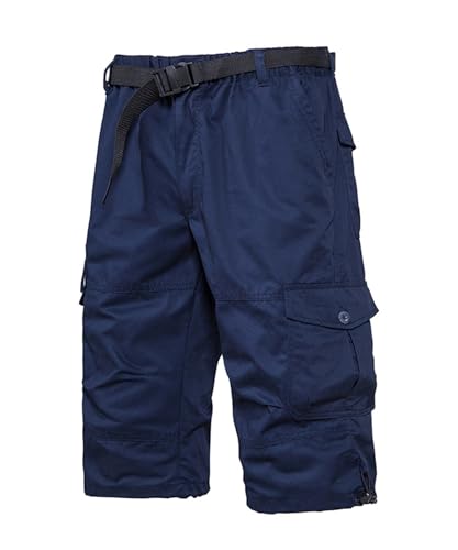 OlyljpinZ Herren 3/4 Cargo Shorts Outdoor Bermuda Kurz Hose Baumwolle Leicht Atmungsaktiv Sommer Shorts Stretch Capri Freizeithose Arbeitshose Sport Shorts mit Multi Taschen OlyljpinZ Herren 3/4 Cargo Shorts Outdoor Bermuda Kurz Hose Baumwolle Leicht Atmungsaktiv Sommer Shorts Stretch Capri Freizeithose Arbeitshose Sport Shorts mit Multi Taschen von OlyljpinZ