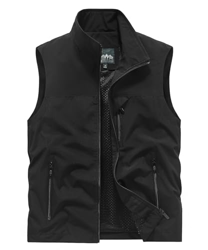OlyljpinZ Herren Weste Outdoor Anglerweste Leicht Atmungsaktiv Multifunktionsweste Freizeit Jagd Trekking Fotografie Sportweste Camping Wander Safari Weste Sommer Freizeitweste Ärmellose Jacke OlyljpinZ Herren Weste Outdoor Anglerweste Leicht Atmungsaktiv Multifunktionsweste Freizeit Jagd Trekking Fotografie Sportweste Camping Wander Safari Weste Sommer Freizeitweste Ärmellose Jacke von OlyljpinZ