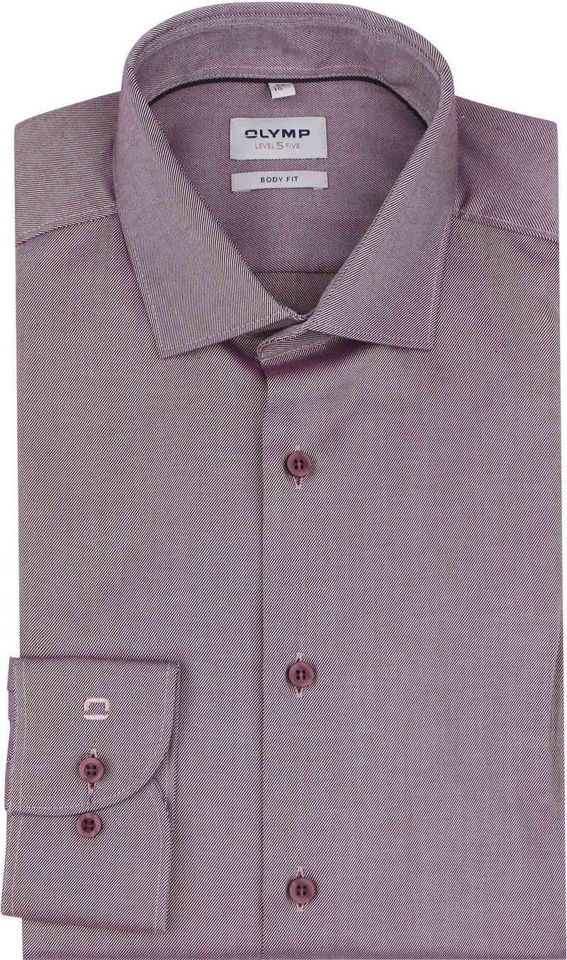 OLYMP Hemd Level 5 Lila - Größe 38 von Olymp