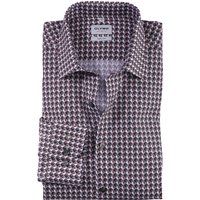 OLYMP Herren Hemd grün gemustert von Olymp