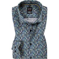 OLYMP Herren Hemd blau gemustert OLYMP Herren Hemd blau gemustert von Olymp