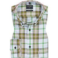 OLYMP Herren Casual Hemd blau kariert von Olymp