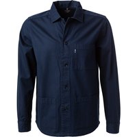 OLYMP Herren Overshirt blau von Olymp