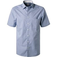 OLYMP Herren Kurzarmhemd blau kariert Comfort Fit OLYMP Herren Kurzarmhemd blau kariert Comfort Fit von Olymp