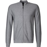 OLYMP Herren Strickjacke grau unifarben von Olymp