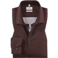 OLYMP Herren Hemd rot Baumwoll-Stretch von Olymp