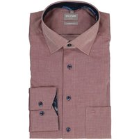 OLYMP Herren Hemd rot meliert Comfort Fit von Olymp