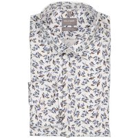 OLYMP Herren Hemd weiß gemustert Comfort Fit von Olymp