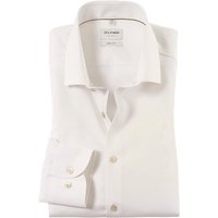 OLYMP Herren Hemd beige Baumwoll-Stretch meliert von Olymp