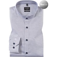 OLYMP Herren Hemd blau gemustert Slim Fit OLYMP Herren Hemd blau gemustert Slim Fit von Olymp
