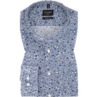 OLYMP Herren Hemd blau Baumwoll-Stretch OLYMP Herren Hemd blau Baumwoll-Stretch von Olymp