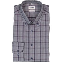 OLYMP Herren Hemd blau kariert von Olymp