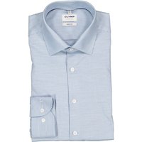 OLYMP Herren Hemd blau kariert von Olymp