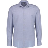 OLYMP Herren Hemd blau Baumwolle von Olymp