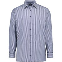 OLYMP Herren Hemd blau Baumwolle von Olymp