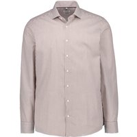 OLYMP Herren Hemd braun Baumwolle von Olymp