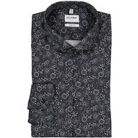 OLYMP Herren Hemd grau Baumwolle von Olymp