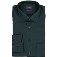 OLYMP Herren Hemd grün Baumwolle von Olymp
