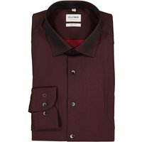 OLYMP Herren Hemd rot Baumwoll-Stretch von Olymp