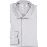 OLYMP Herren Hemd grau Baumwoll-Stretch von Olymp