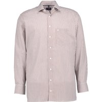 OLYMP Herren Hemd braun Baumwolle von Olymp