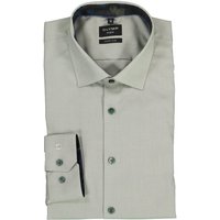 OLYMP Herren Hemd grau Baumwoll-Stretch von Olymp