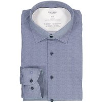 OLYMP Herren Hemden blau gemustert von Olymp