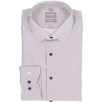 OLYMP Herren Hemden violett Baumwoll-Stretch von Olymp