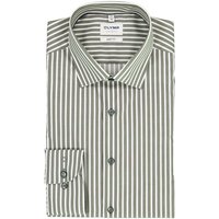 OLYMP Herren Hemden grau Baumwoll-Stretch von Olymp