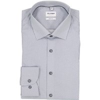 OLYMP Herren Hemd grau Baumwoll-Stretch von Olymp