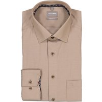 OLYMP Herren Hemd braun Comfort Fit von Olymp