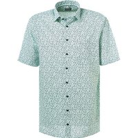 OLYMP Herren Kurzarmhemd blau Baumwolle OLYMP Herren Kurzarmhemd blau Baumwolle von Olymp