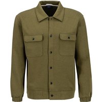 OLYMP Herren Overshirt grün Jersey von Olymp