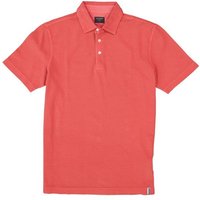 OLYMP Herren Polo-Shirt rot Baumwoll-Piqué von Olymp