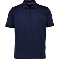 OLYMP Herren Polo-Shirt blau von Olymp