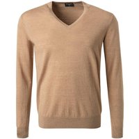 OLYMP Herren Pullover beige unifarben von Olymp