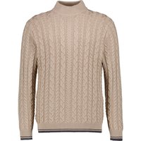 OLYMP Herren Pullover beige unifarben von Olymp
