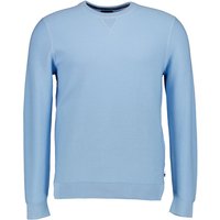 OLYMP Herren Pullover blau unifarben von Olymp
