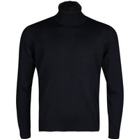 OLYMP Herren Rollkragenpullover blau unifarben von Olymp