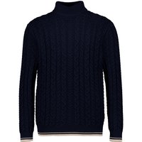 OLYMP Herren Pullover blau unifarben von Olymp