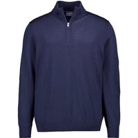 OLYMP Herren Troyer blau unifarben von Olymp