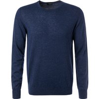 OLYMP Herren Pullover blau unifarben von Olymp