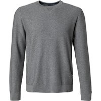 OLYMP Herren Pullover grau unifarben von Olymp