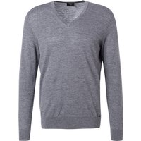 OLYMP Herren Pullover grau unifarben von Olymp