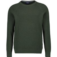 OLYMP Herren Pullover grün unifarben von Olymp