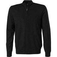 OLYMP Herren Cardigan schwarz unifarben von Olymp